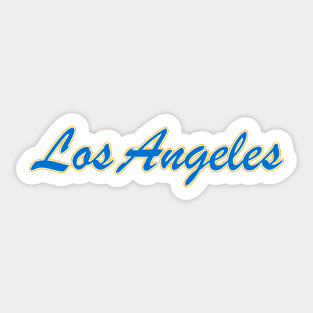 Football Fan of Los Angeles Sticker